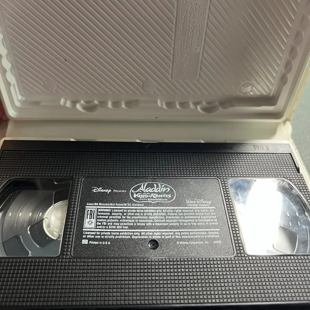Disney VHS – Aladdin and the King of Thieves (1996) – #4609-1 – Vintage Sequel
